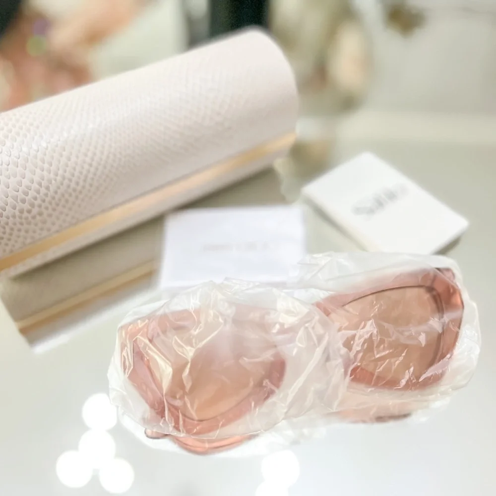 BRAND NEW Jimmy Choo Rose gold Sunglasses - Picture 5 of 9